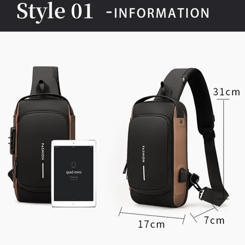 New Chest Bag for Men Crossbod - Luxury Bags Sling 评论和价格