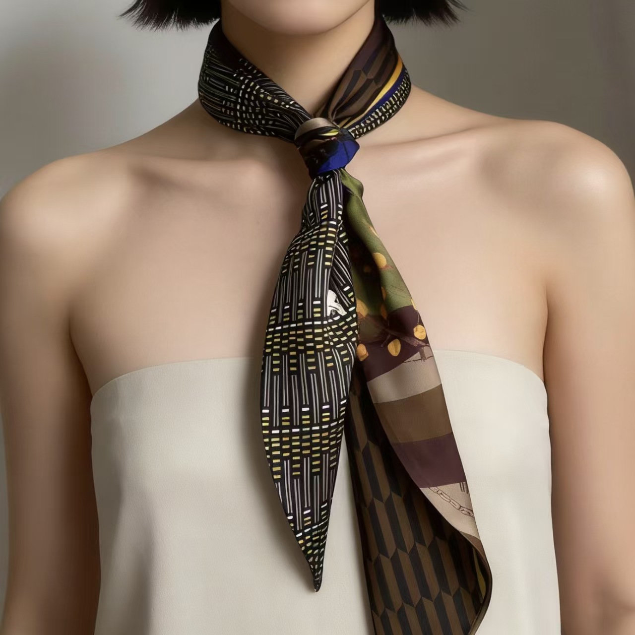 Luxury Print Long Hair Ribbon  - Luxury Bags Supplier 评论和价格