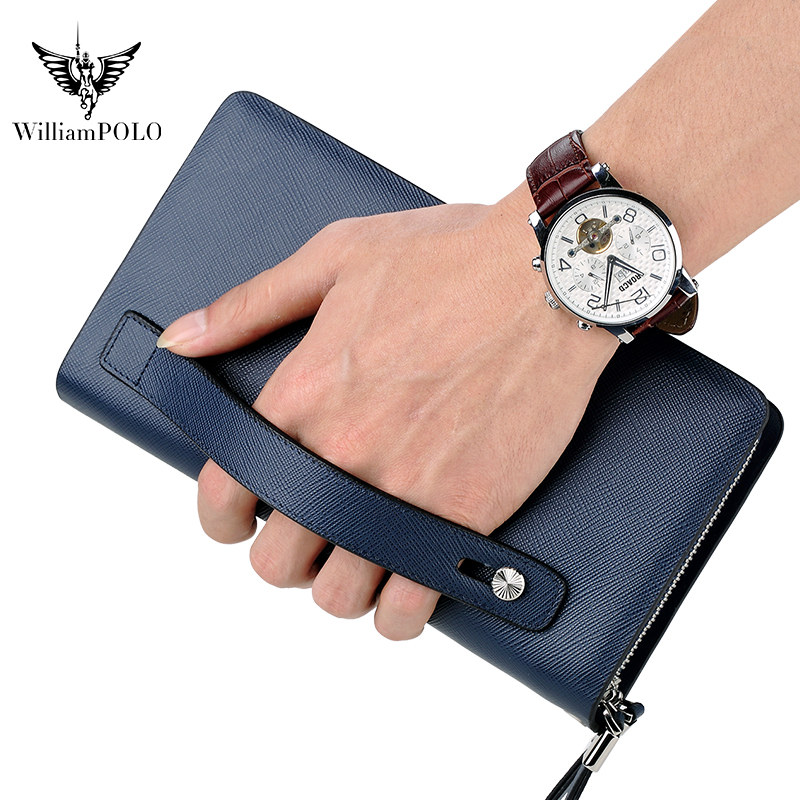 WILLIAMPOLO Luxury Men's Leath - Luxury Bags Office 评论和价格