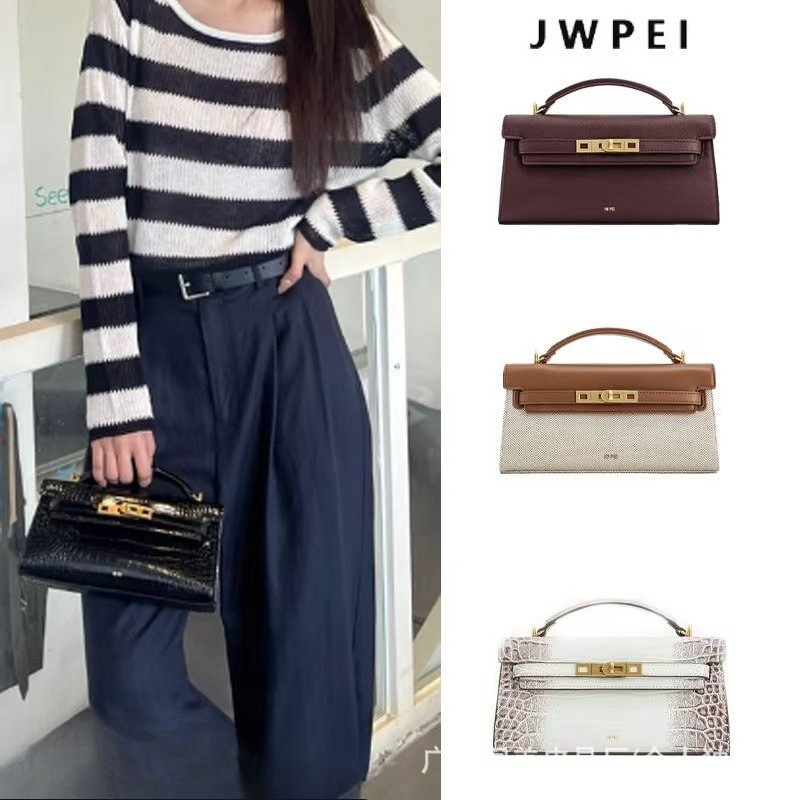 JW PEI Noor Women's Croc Embos - Quiet Luxury Bags Crossbody 评论和价格