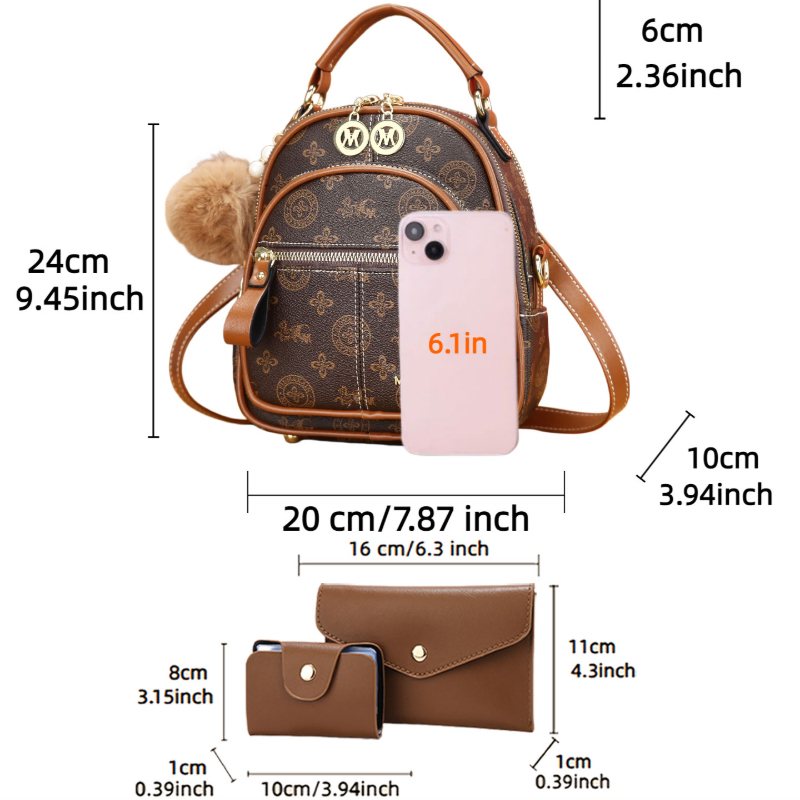 3-piece women's bag set, light - Luxury Bags & Leather Repair Of Atlanta Photos 评论和价格