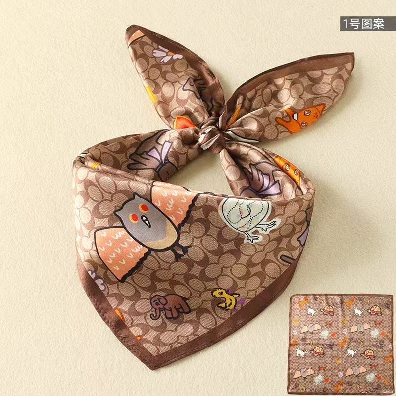 New Silk Square Scarf Women Lu - Luxury Bags Trending 评论和价格