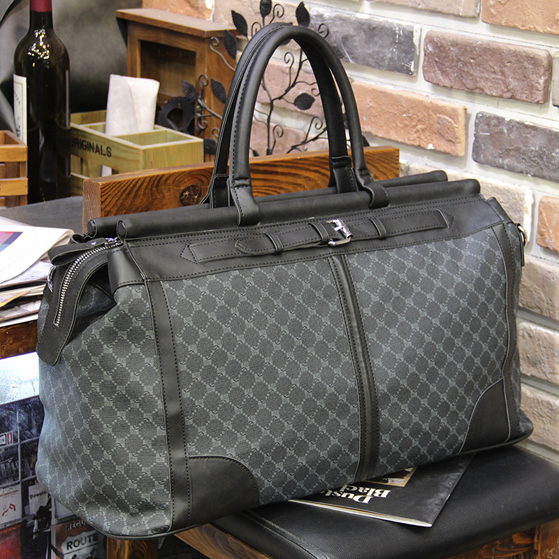 Fashion Plaid Travel Bag Men H - Luxury Bags Vendor 评论和价格