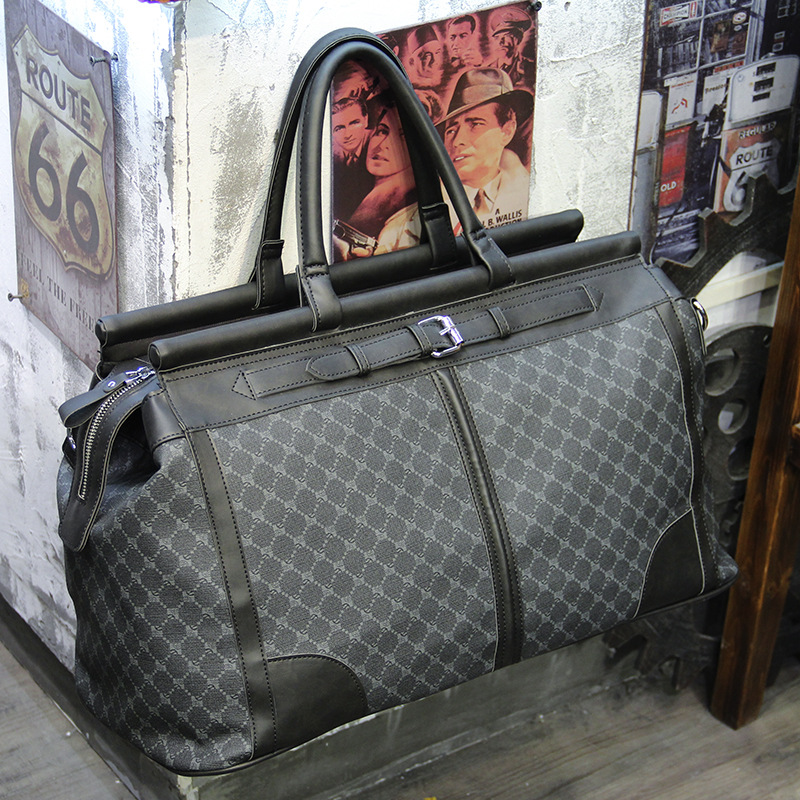 Fashion Plaid Travel Bag Men H - Luxury Bags Vendor 评论和价格