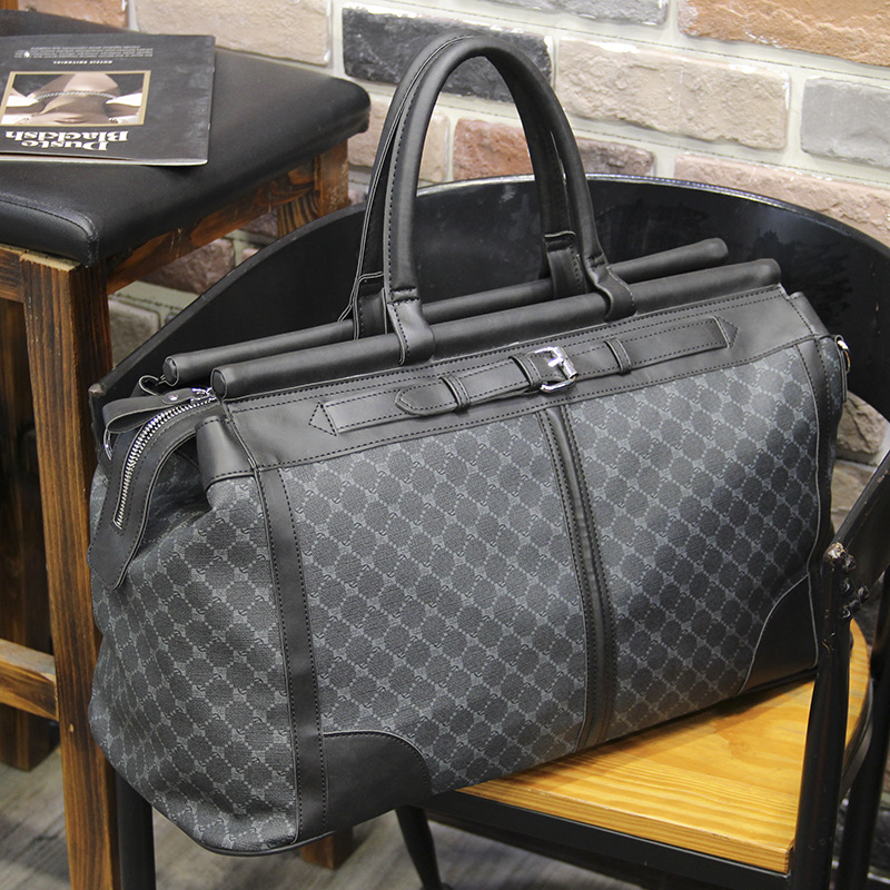 Fashion Plaid Travel Bag Men H - Luxury Bags Vendor 评论和价格