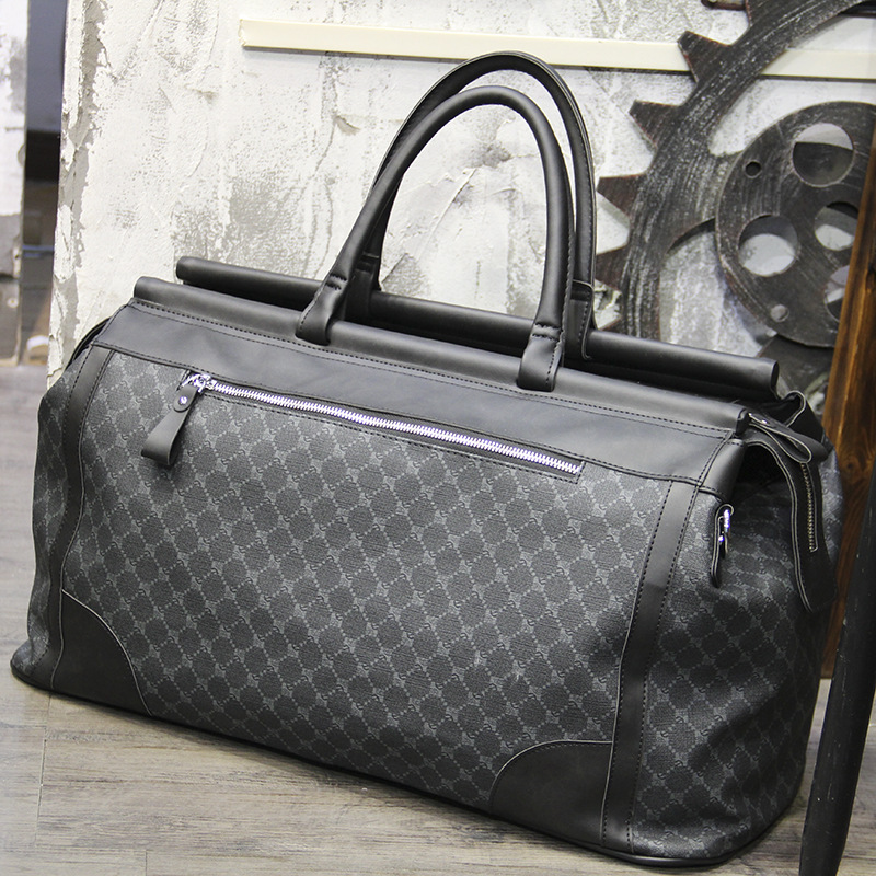 Fashion Plaid Travel Bag Men H - Luxury Bags Vendor 评论和价格