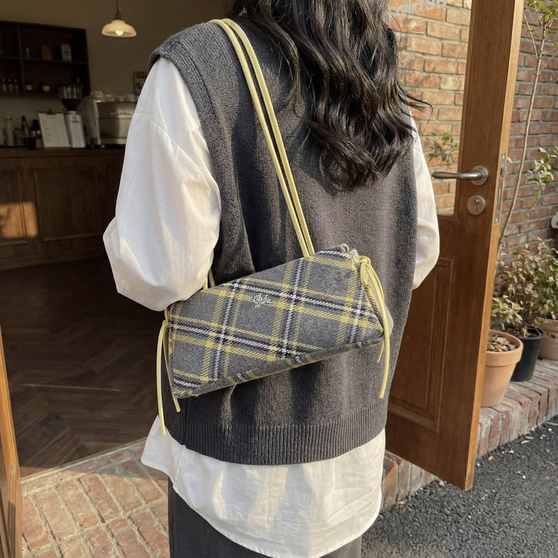Fashion Microfiber Striped Pla - Luxury Bags Affordable 评论和价格