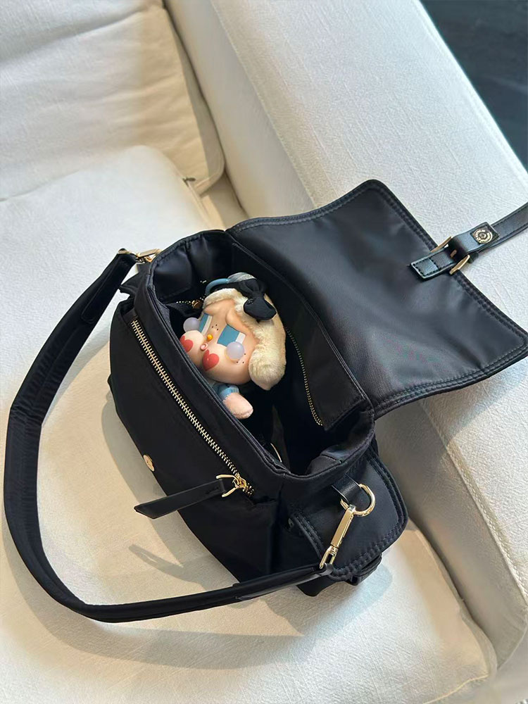 Black Nylon Large Capacity Tot - Luxury Bags For Young Women 评论和价格