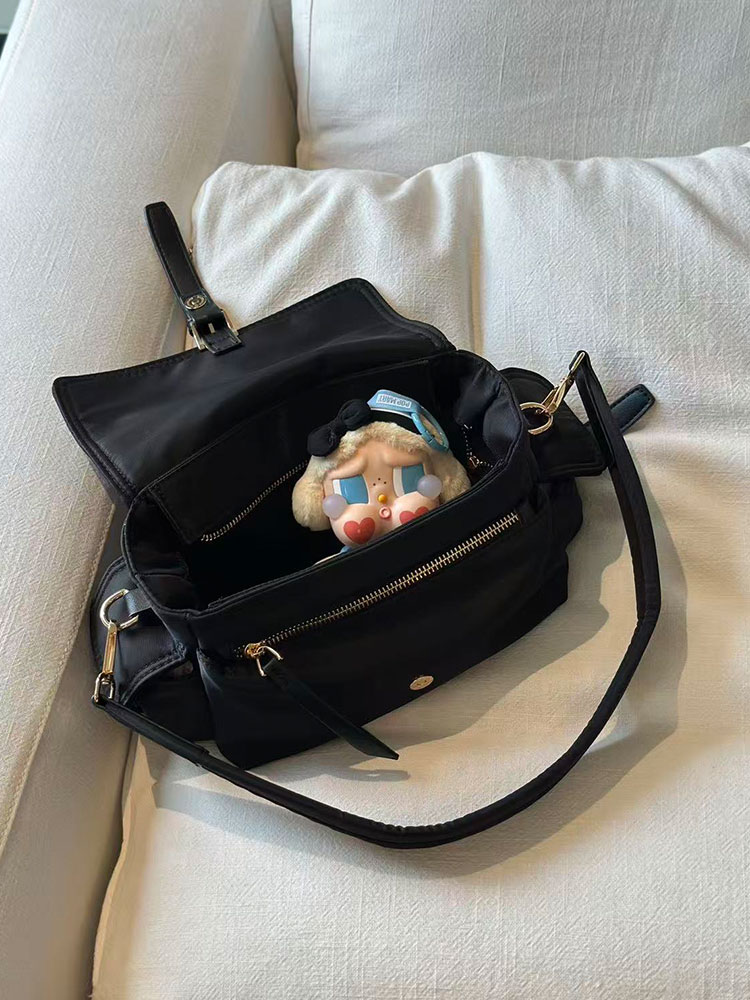 Black Nylon Large Capacity Tot - Luxury Bags For Young Women 评论和价格