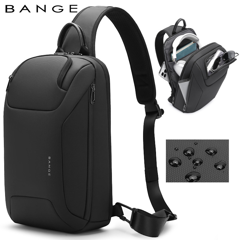 Bange Men's Shoulder Bags Cros - Luxury Bags Sling 评论和价格