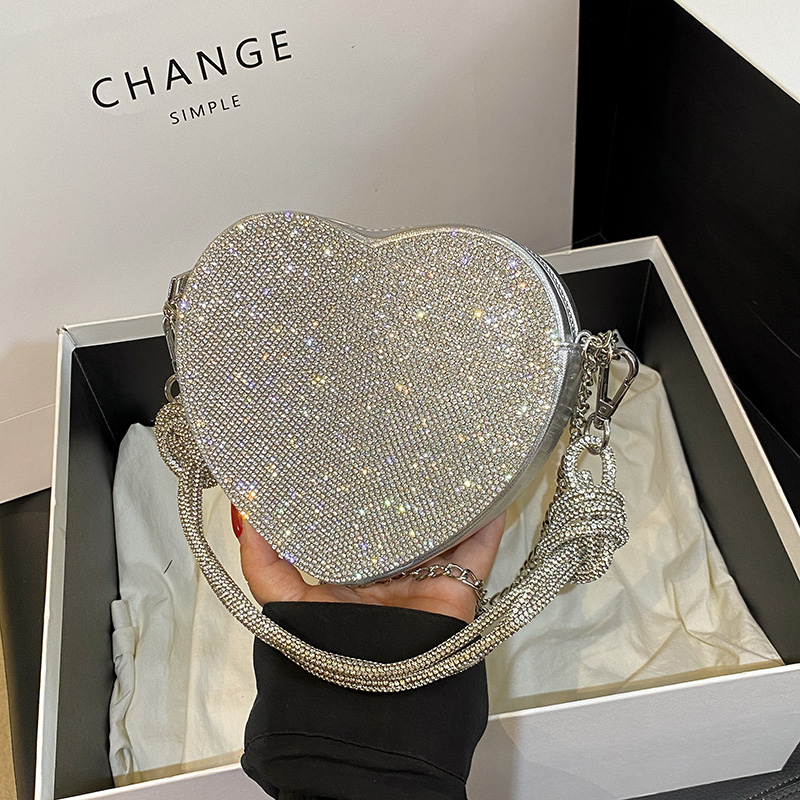 Knot Handle Rhinestones Evenin - Luxury Bags Made In Italy 评论和价格