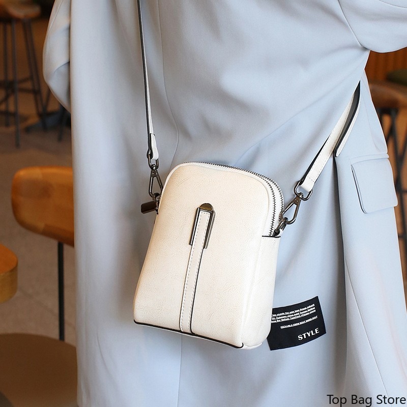 Genuine Leather Shoulder Shell - Quiet Luxury Bags Crossbody 评论和价格