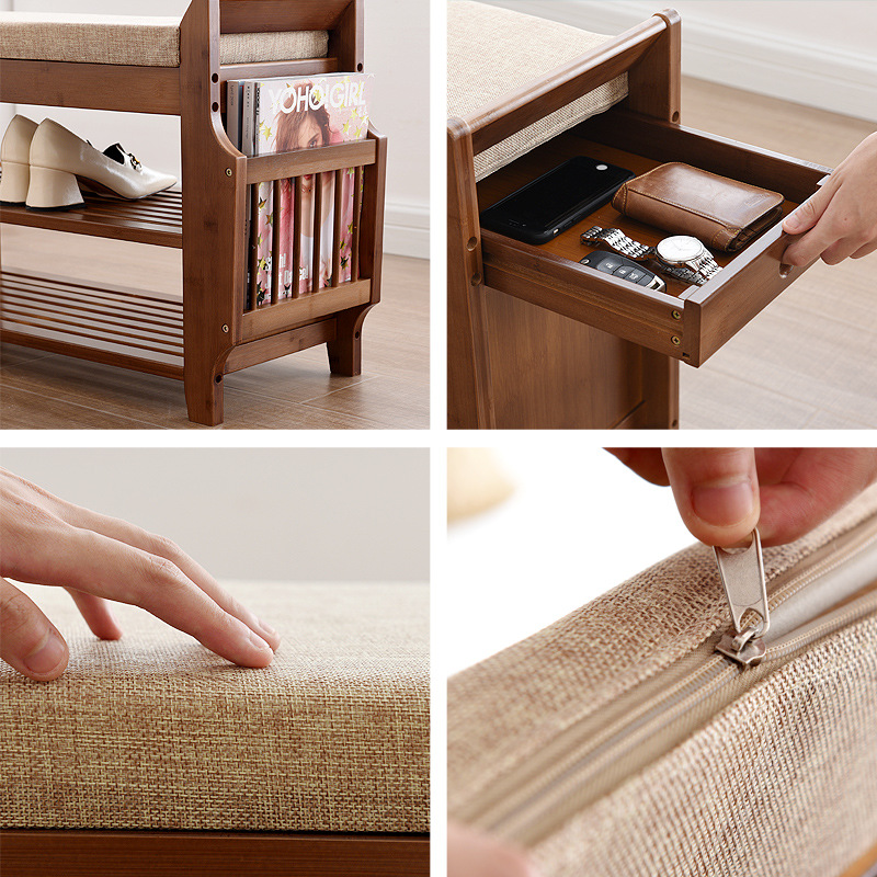 Retro style bamboo shoe cabine - Luxury Bags Entry Level 评论和价格