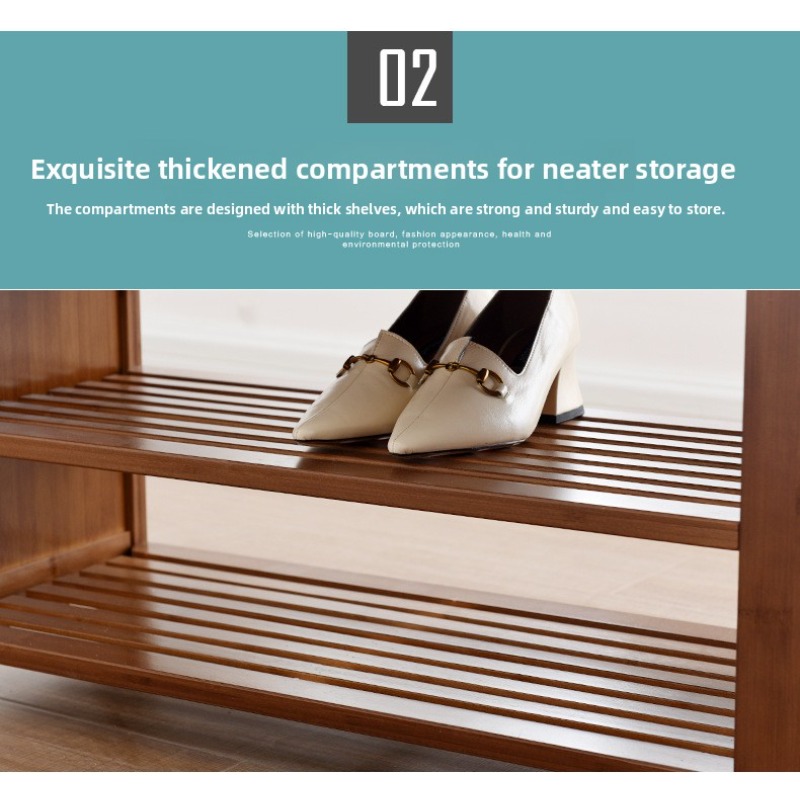 Retro style bamboo shoe cabine - Luxury Bags Entry Level 评论和价格