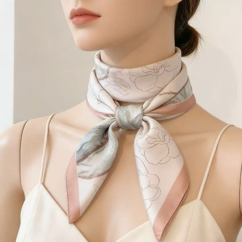 Women Luxury Silk Satin Square - Luxury Bags Trending 评论和价格