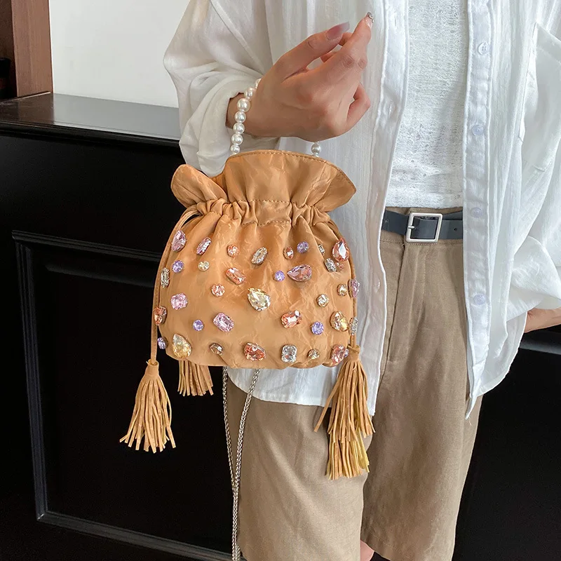 Ladies' Luxury Embroidered Dia - Luxury Bags Sling 评论和价格